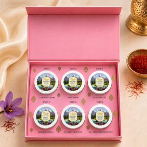 Saffron facial face kit